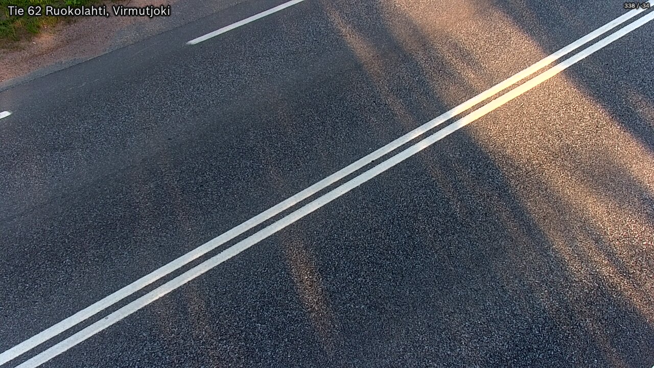 Weather Camera Image Road 62 Virmutjoki, Ruokolahti, Etelä-Karjala