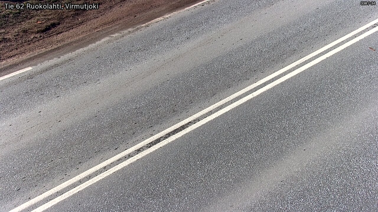 Weather Camera Image Väg 62 Virmutjoki, Ruokolahti, Etelä-Karjala