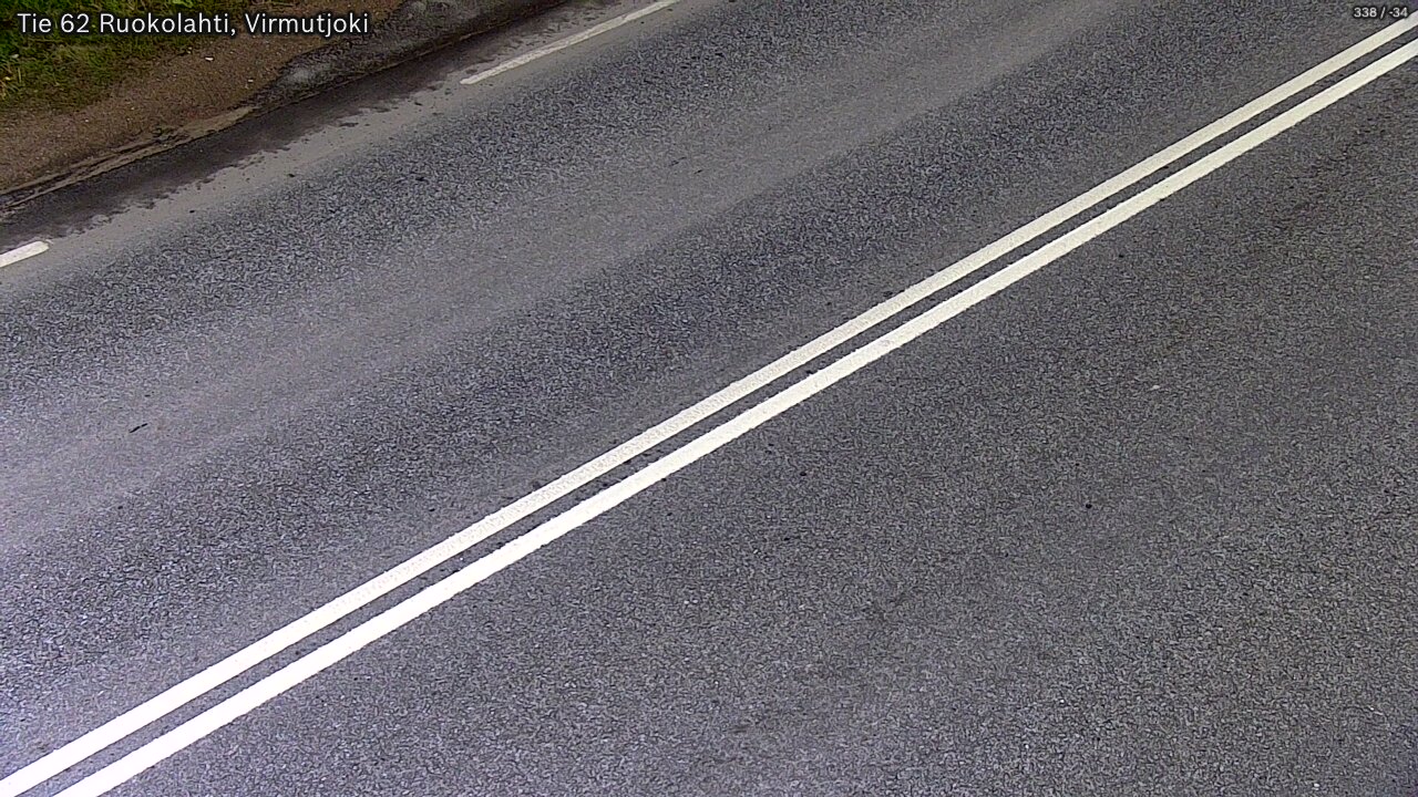 Weather Camera Image Road 62 Virmutjoki, Ruokolahti, Etelä-Karjala