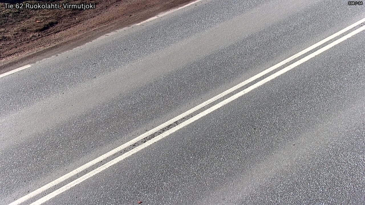 Weather Camera Image Väg 62 Virmutjoki, Ruokolahti, Etelä-Karjala