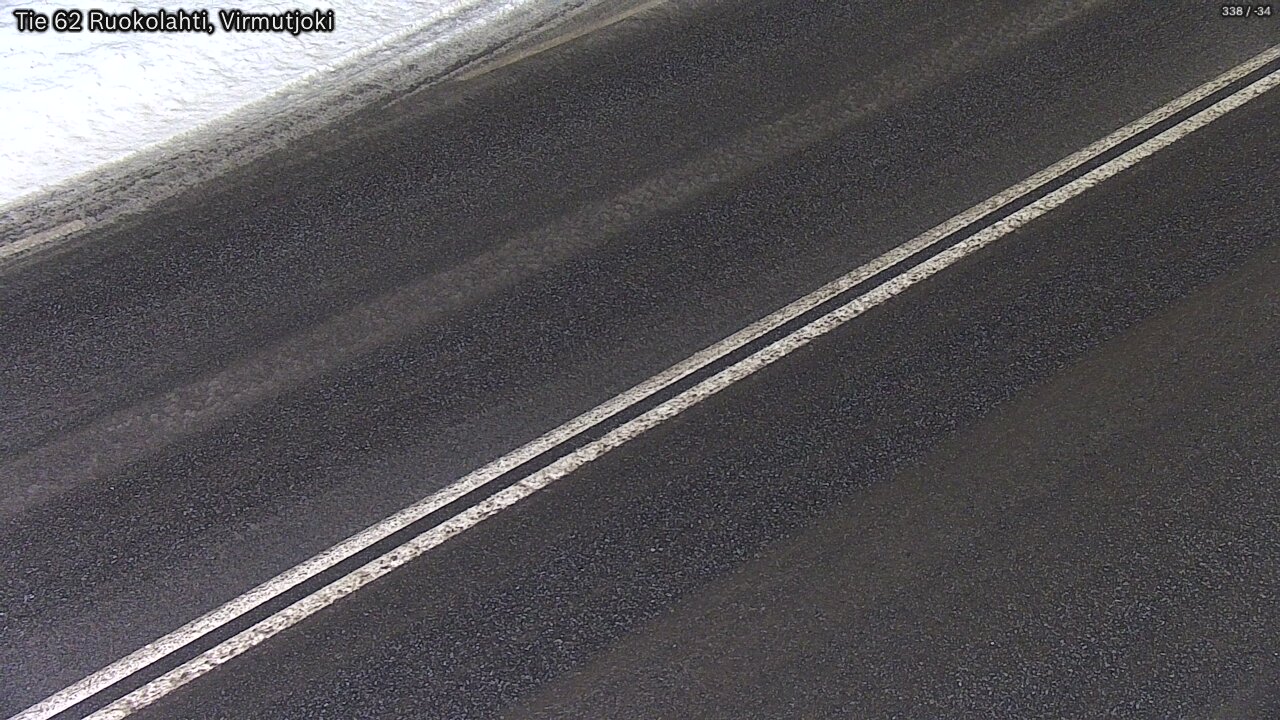 Weather Camera Image Väg 62 Virmutjoki, Ruokolahti, Etelä-Karjala