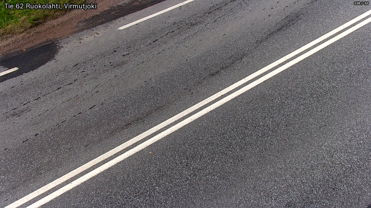 Weather Camera Image Väg 62 Virmutjoki, Ruokolahti, Etelä-Karjala