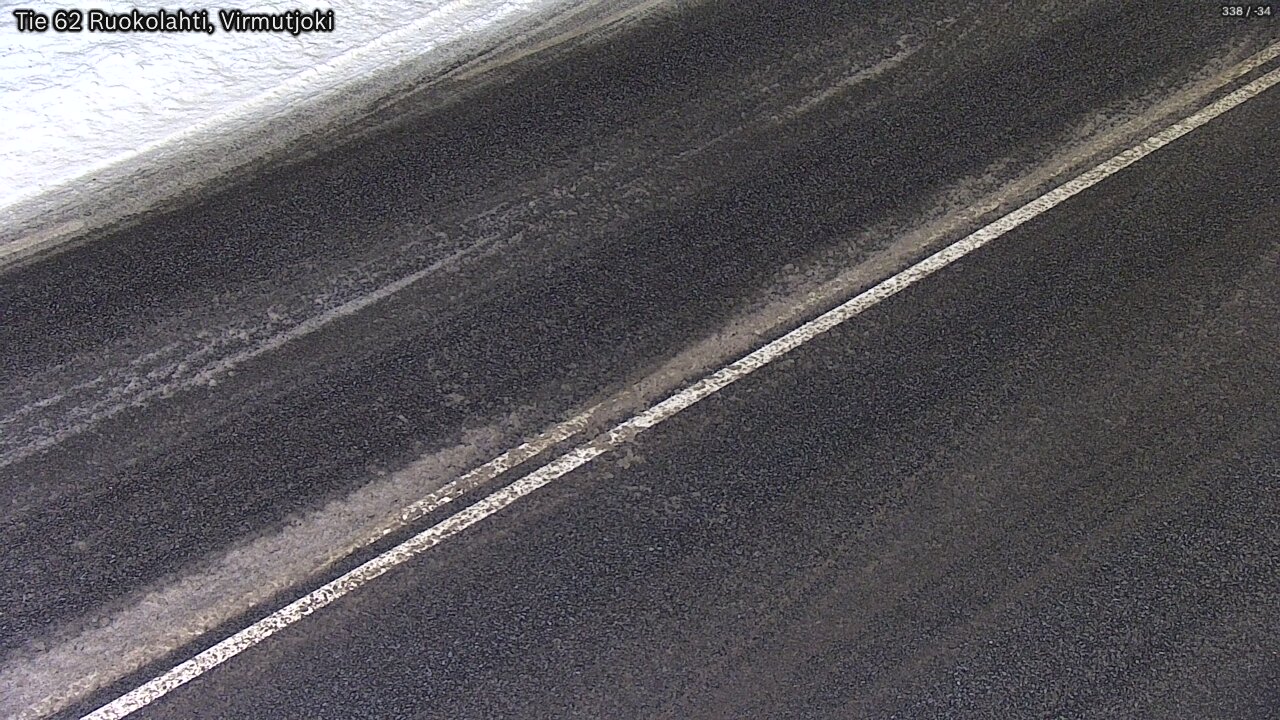 Weather Camera Image Väg 62 Virmutjoki, Ruokolahti, Etelä-Karjala