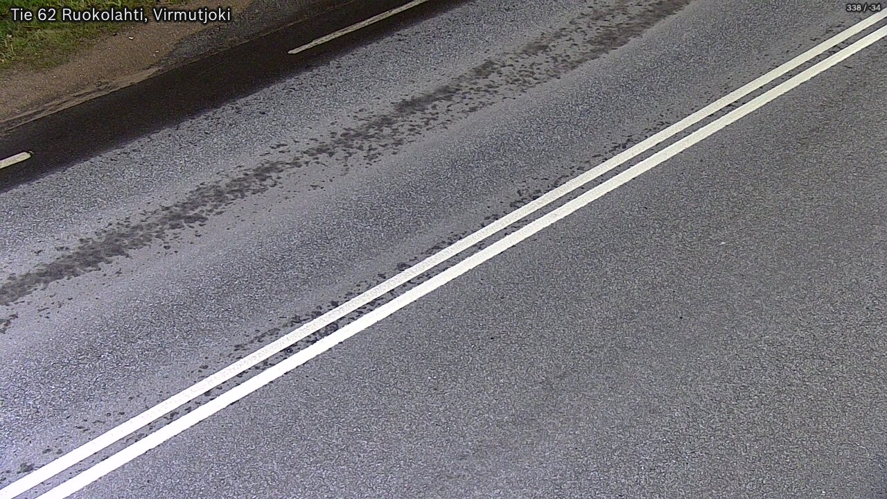 Weather Camera Image Väg 62 Virmutjoki, Ruokolahti, Etelä-Karjala