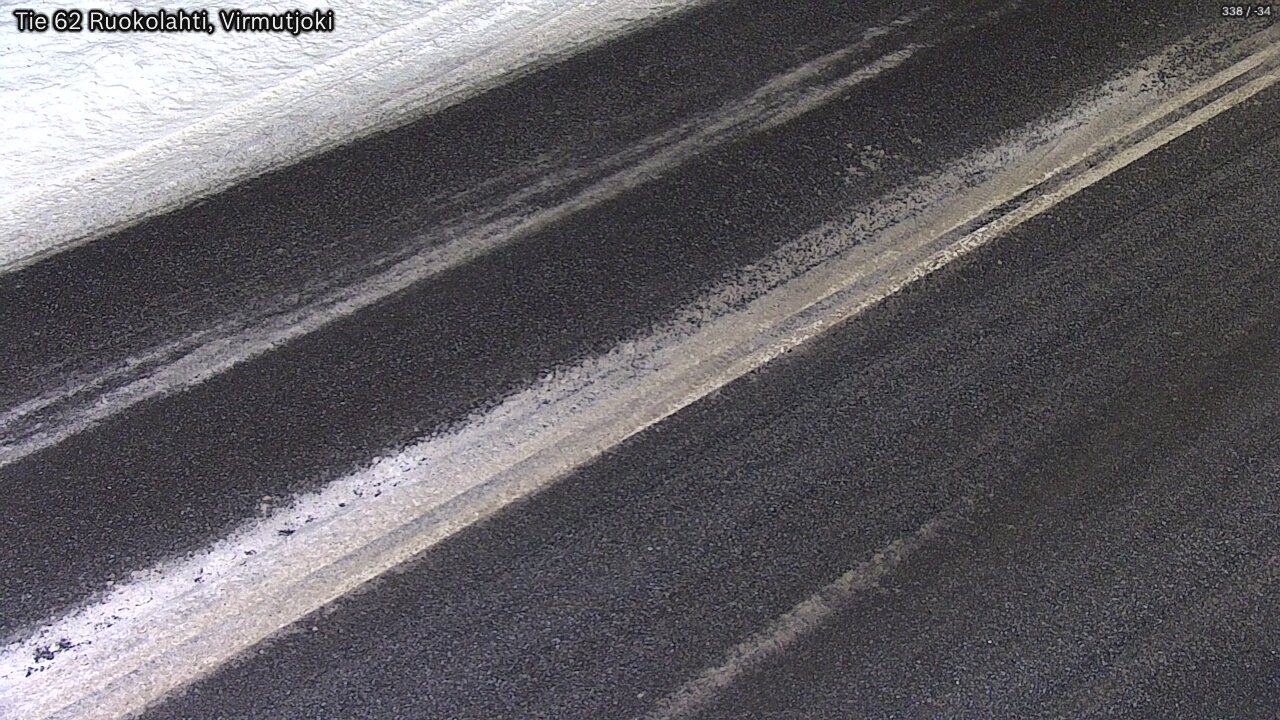 Weather Camera Image Väg 62 Virmutjoki, Ruokolahti, Etelä-Karjala