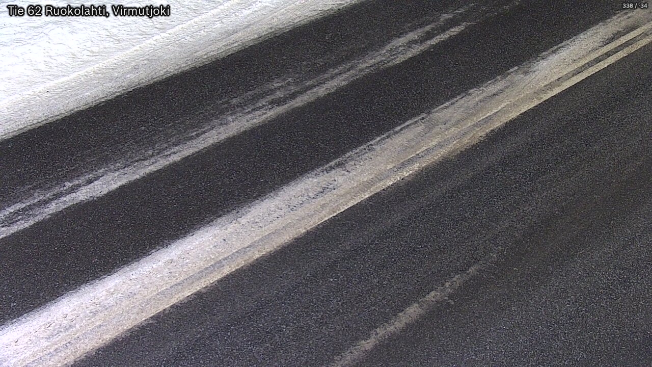 Weather Camera Image Väg 62 Virmutjoki, Ruokolahti, Etelä-Karjala