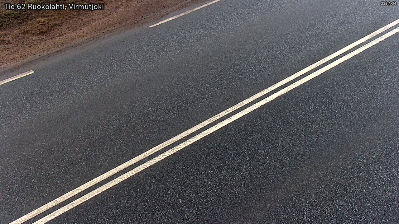 Weather Camera Image Väg 62 Virmutjoki, Ruokolahti, Etelä-Karjala