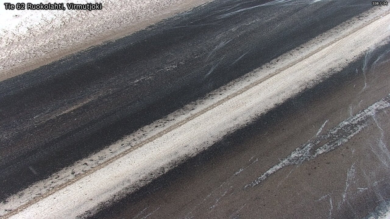 Weather Camera Image Road 62 Virmutjoki, Ruokolahti, Etelä-Karjala