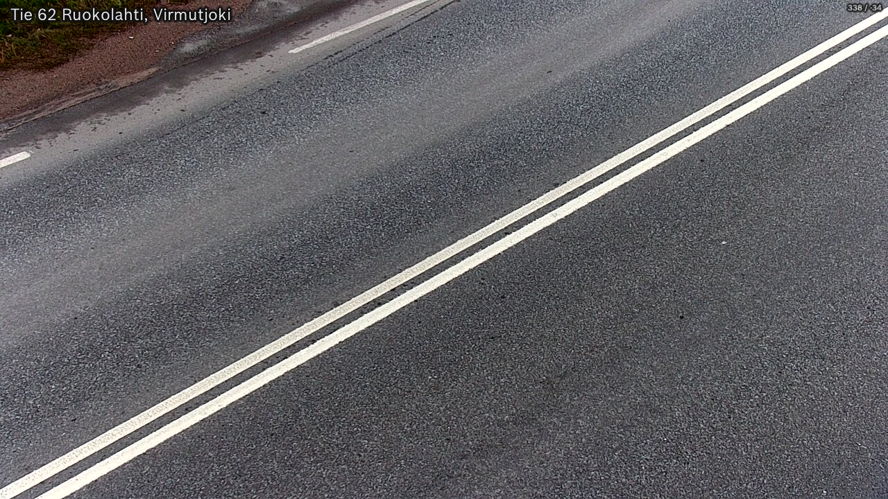 Weather Camera Image Road 62 Virmutjoki, Ruokolahti, Etelä-Karjala