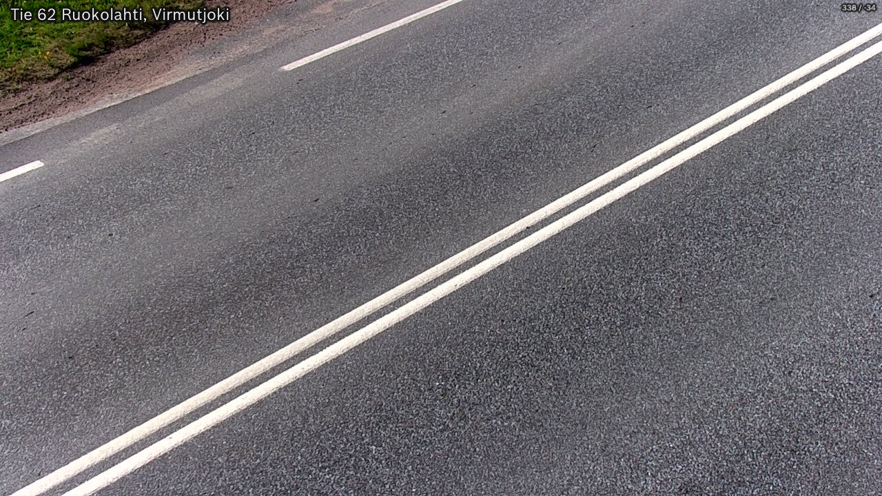 Weather Camera Image Väg 62 Virmutjoki, Ruokolahti, Etelä-Karjala