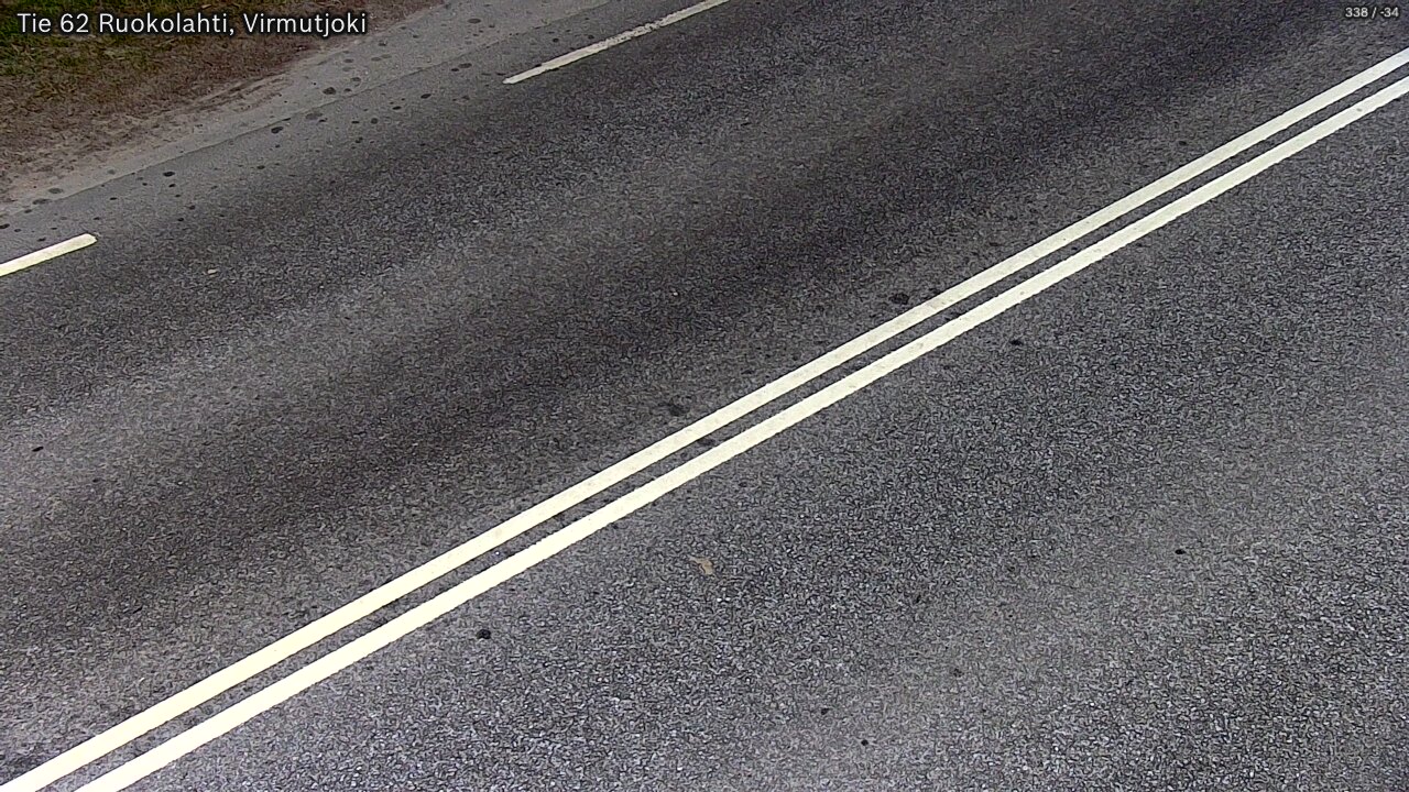 Weather Camera Image Road 62 Virmutjoki, Ruokolahti, Etelä-Karjala