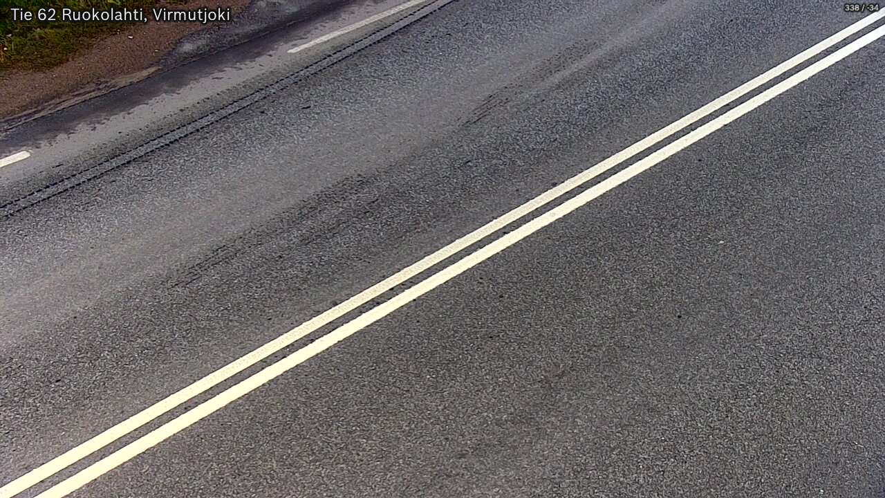 Weather Camera Image Road 62 Virmutjoki, Ruokolahti, Etelä-Karjala