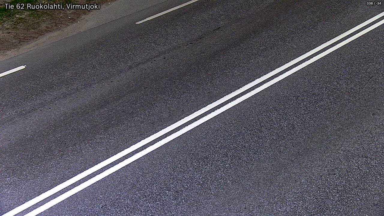 Weather Camera Image Road 62 Virmutjoki, Ruokolahti, Etelä-Karjala