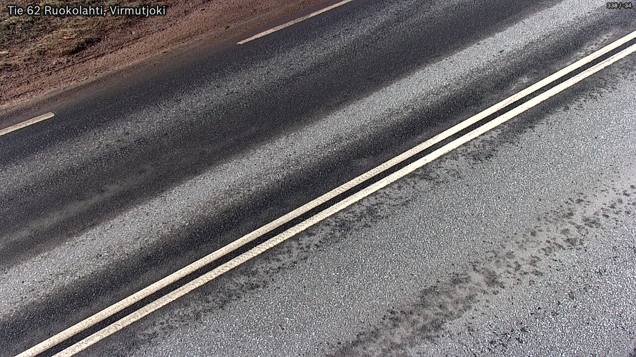 Weather Camera Image Väg 62 Virmutjoki, Ruokolahti, Etelä-Karjala