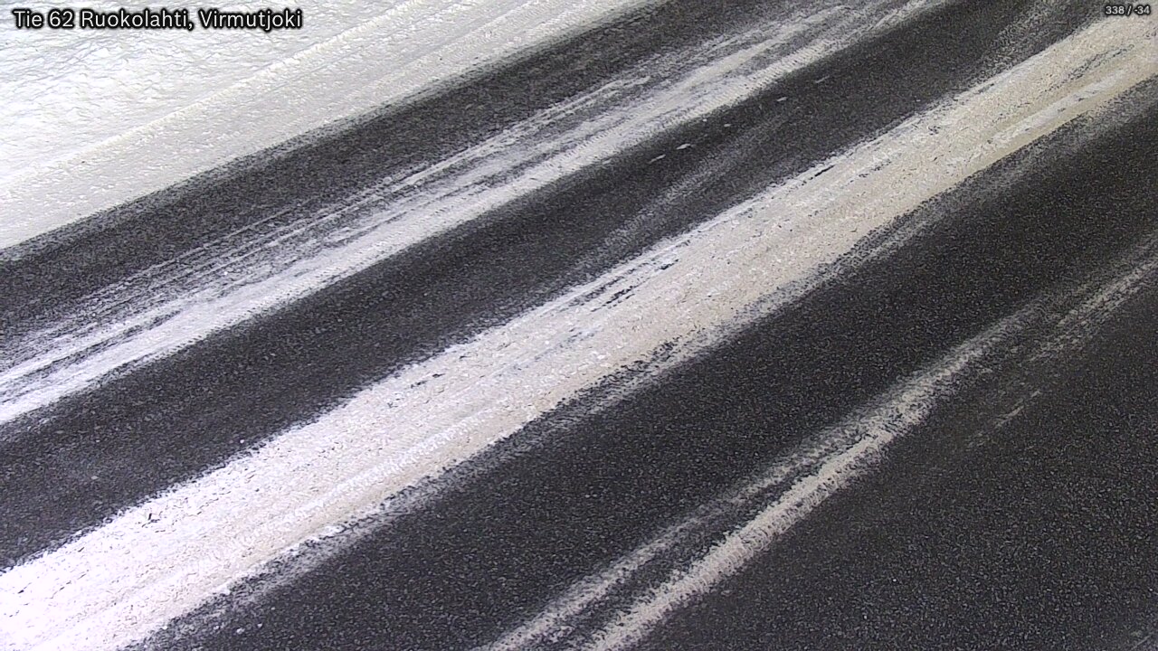 Weather Camera Image Väg 62 Virmutjoki, Ruokolahti, Etelä-Karjala