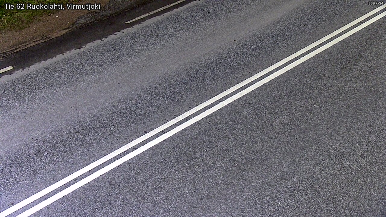 Weather Camera Image Road 62 Virmutjoki, Ruokolahti, Etelä-Karjala