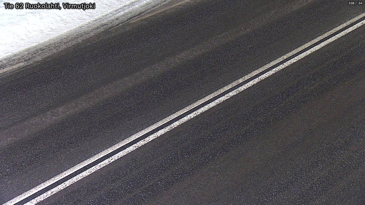 Weather Camera Image Väg 62 Virmutjoki, Ruokolahti, Etelä-Karjala