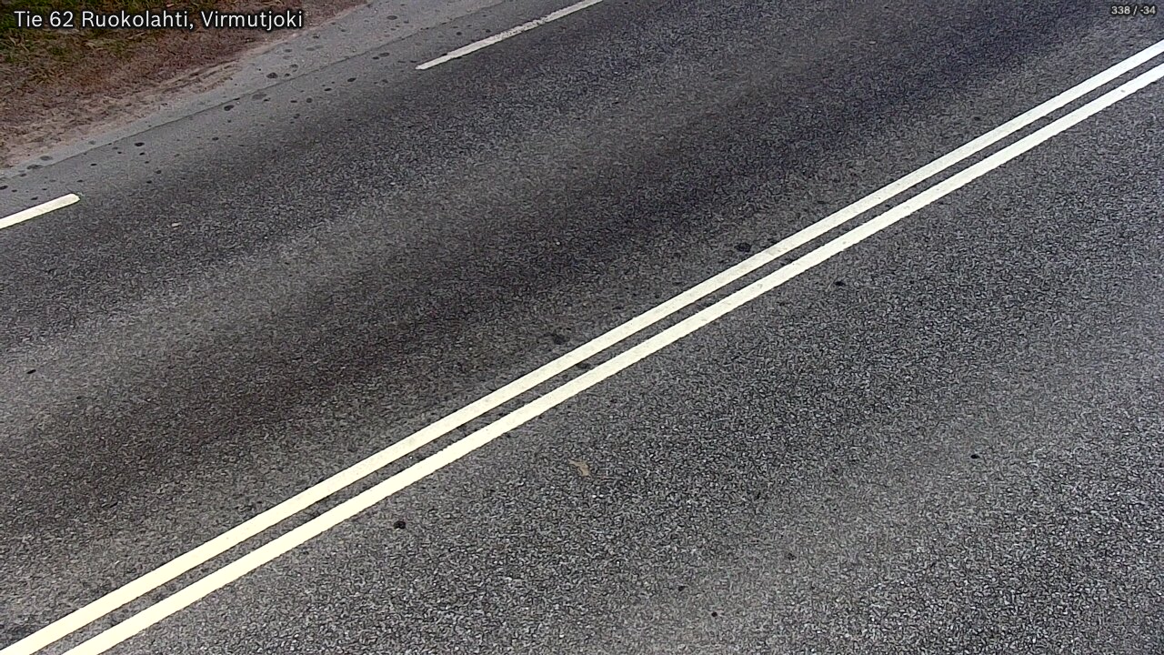 Weather Camera Image Road 62 Virmutjoki, Ruokolahti, Etelä-Karjala