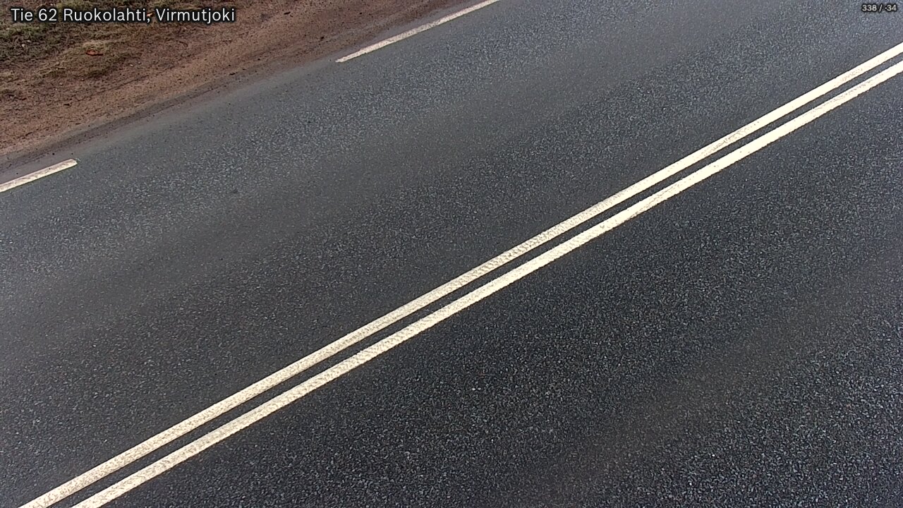 Weather Camera Image Väg 62 Virmutjoki, Ruokolahti, Etelä-Karjala
