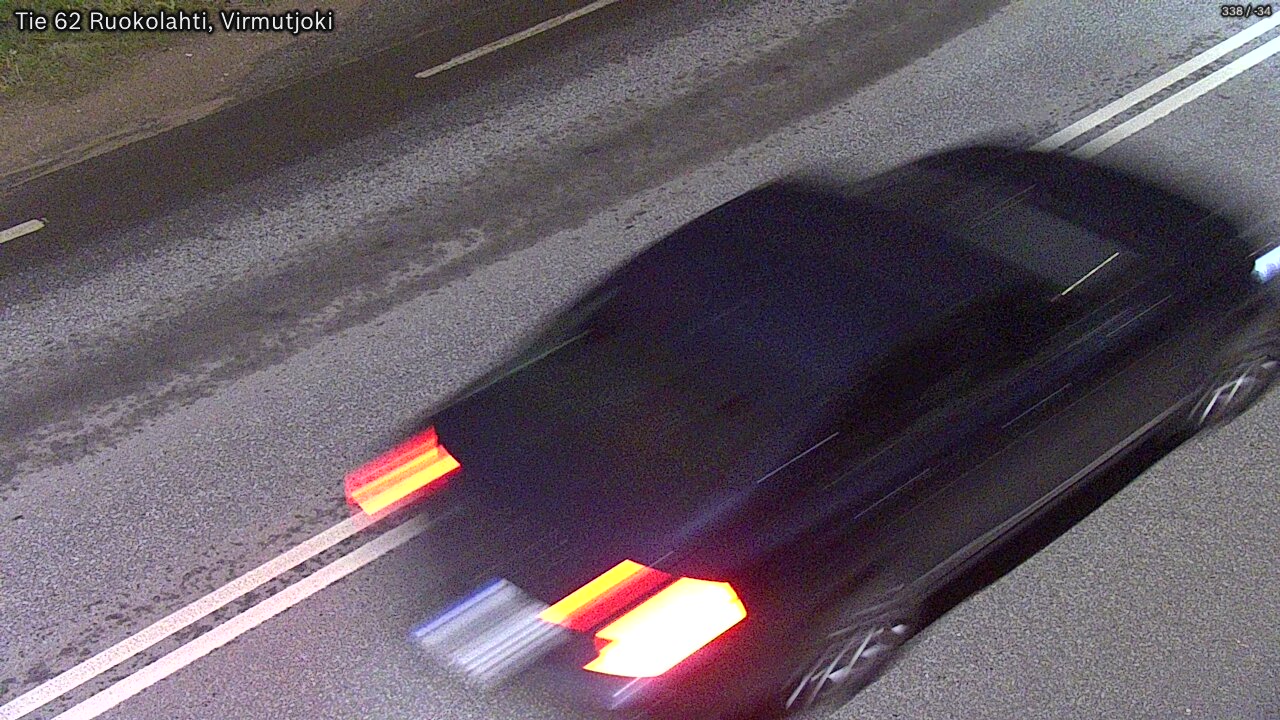 Weather Camera Image Väg 62 Virmutjoki, Ruokolahti, Etelä-Karjala