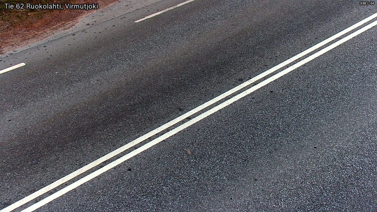Weather Camera Image Road 62 Virmutjoki, Ruokolahti, Etelä-Karjala