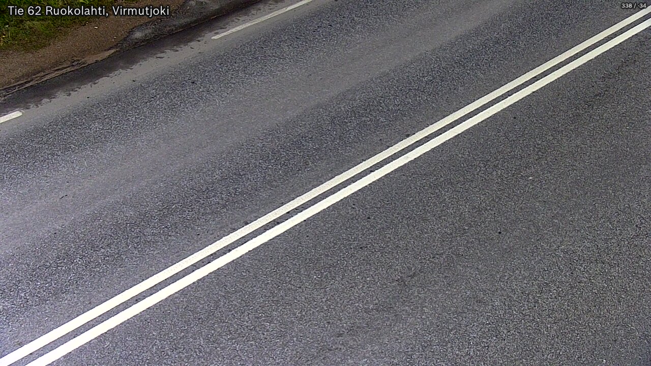 Weather Camera Image Road 62 Virmutjoki, Ruokolahti, Etelä-Karjala
