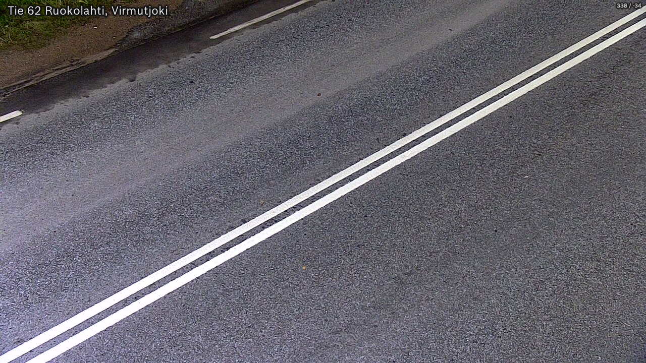 Weather Camera Image Road 62 Virmutjoki, Ruokolahti, Etelä-Karjala
