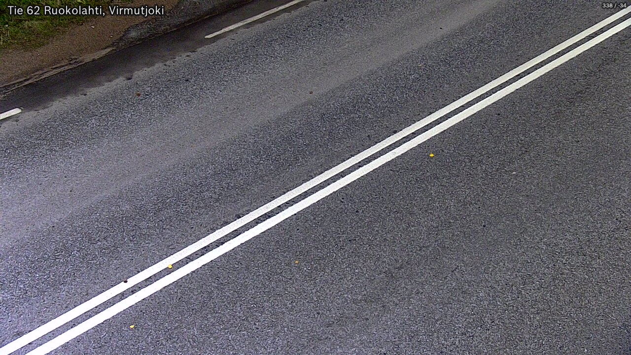 Weather Camera Image Road 62 Virmutjoki, Ruokolahti, Etelä-Karjala