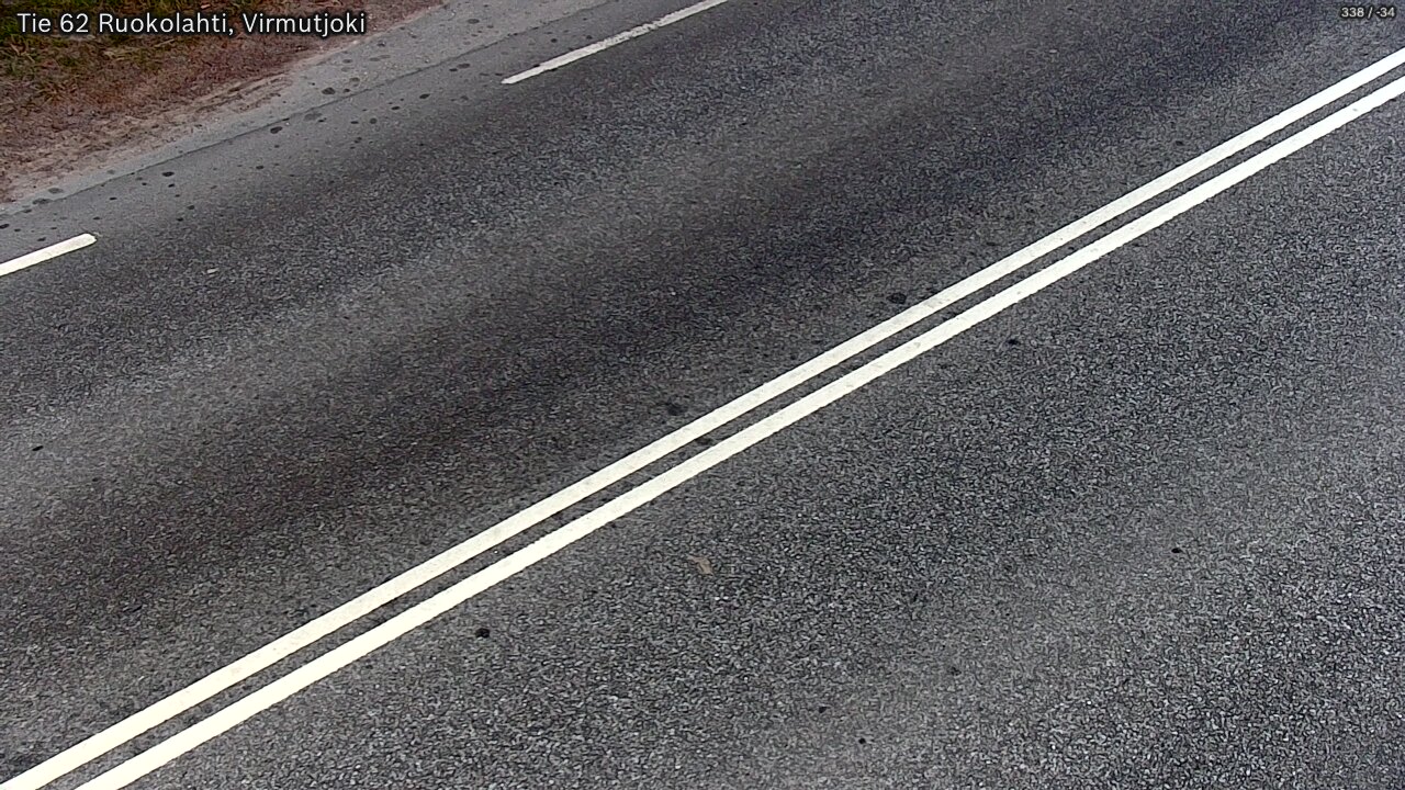 Weather Camera Image Road 62 Virmutjoki, Ruokolahti, Etelä-Karjala