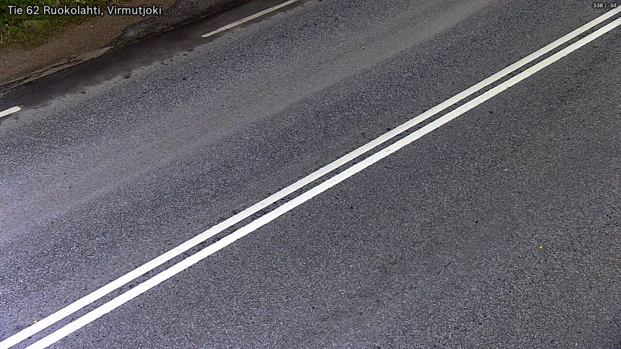 Weather Camera Image Road 62 Virmutjoki, Ruokolahti, Etelä-Karjala