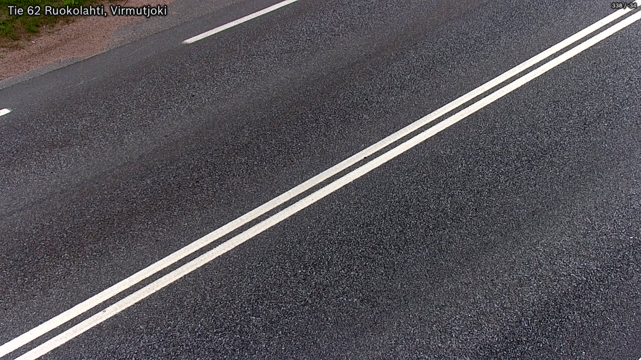 Weather Camera Image Road 62 Virmutjoki, Ruokolahti, Etelä-Karjala