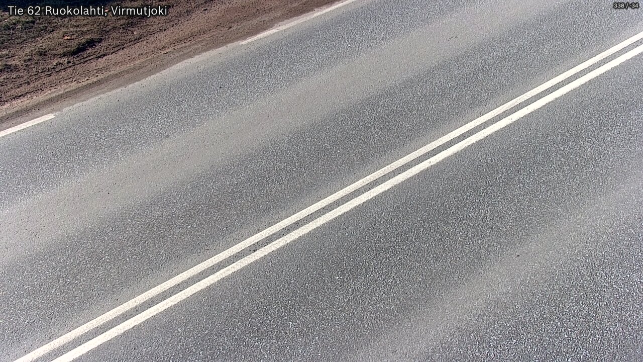 Weather Camera Image Väg 62 Virmutjoki, Ruokolahti, Etelä-Karjala