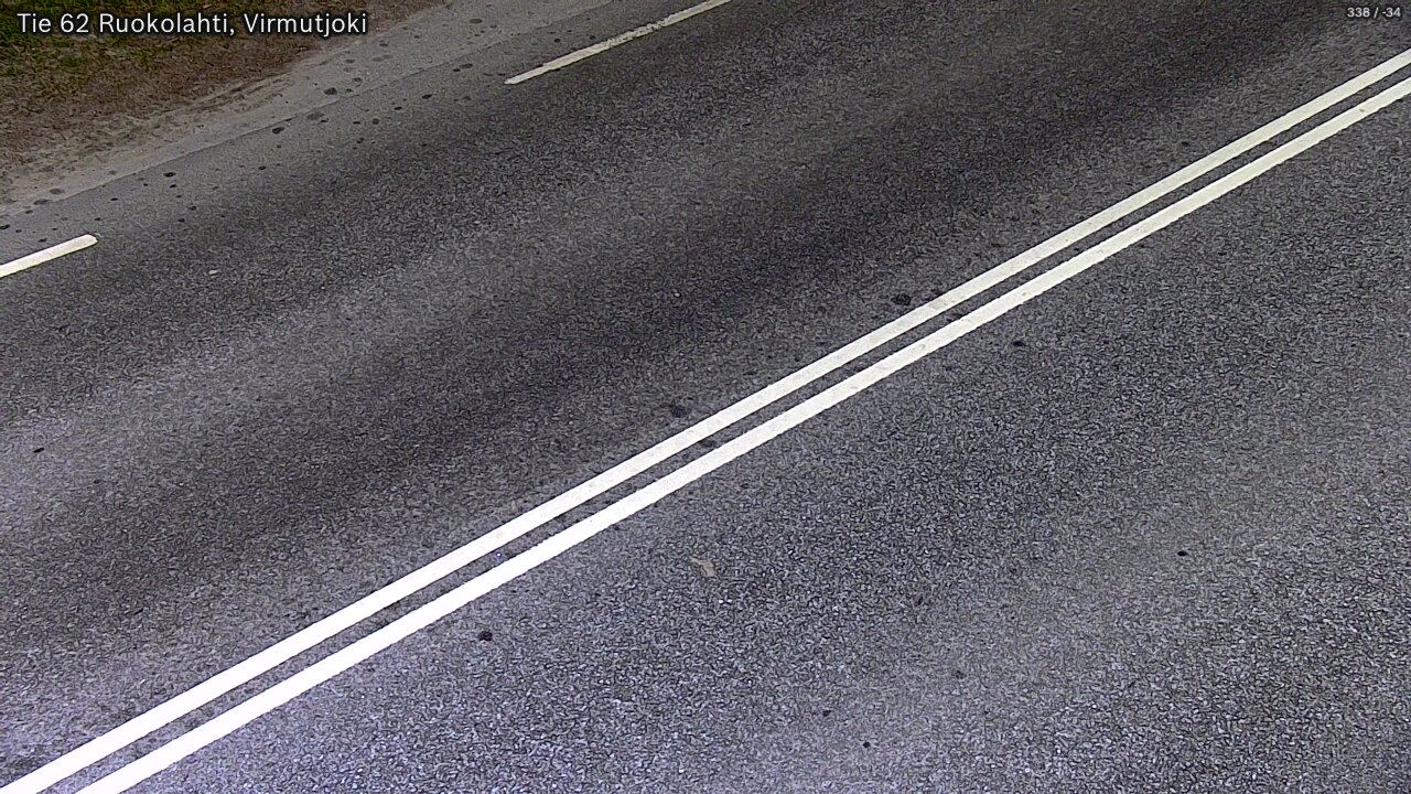 Weather Camera Image Road 62 Virmutjoki, Ruokolahti, Etelä-Karjala