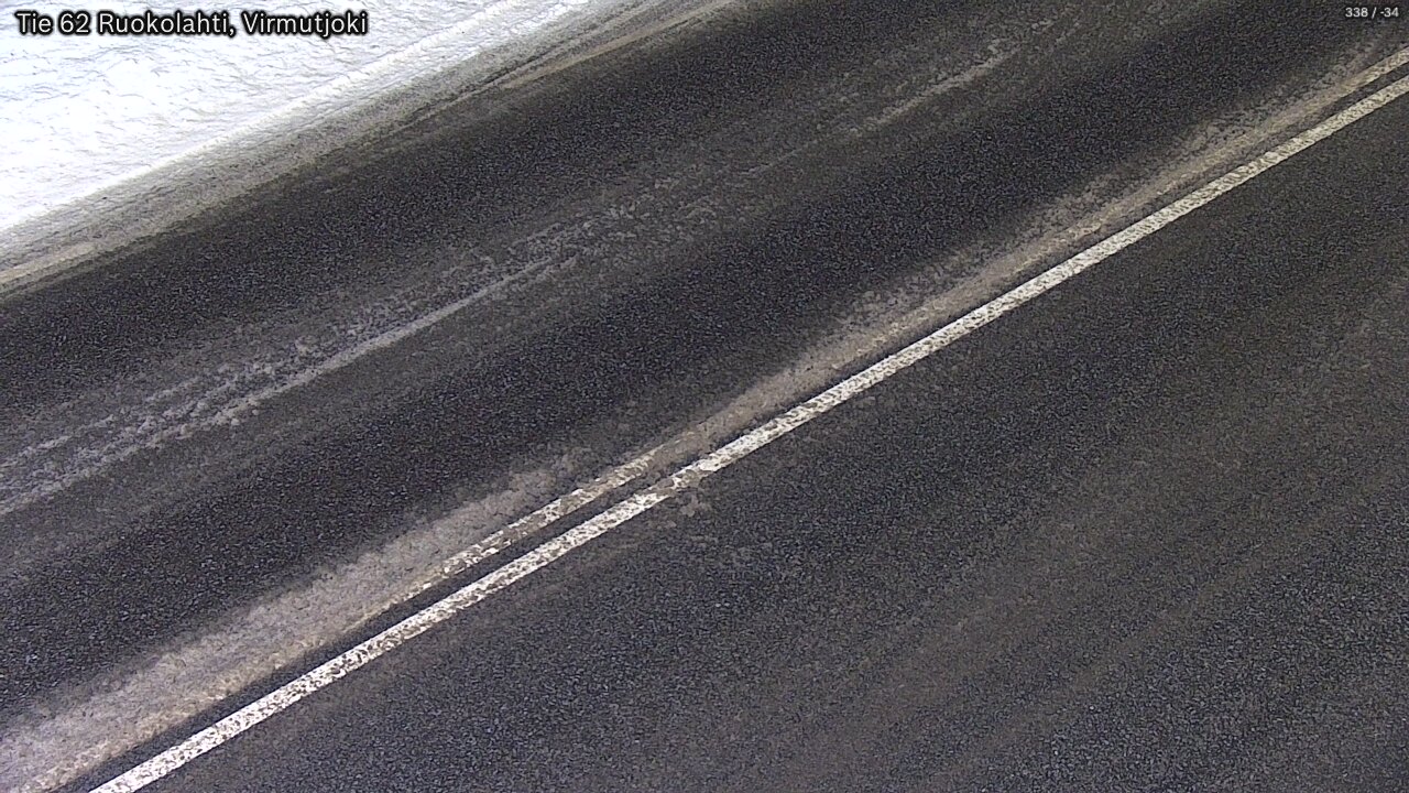 Weather Camera Image Väg 62 Virmutjoki, Ruokolahti, Etelä-Karjala