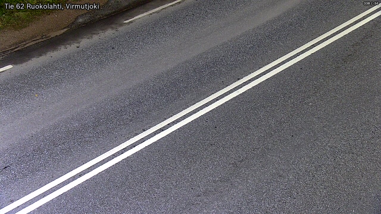 Weather Camera Image Road 62 Virmutjoki, Ruokolahti, Etelä-Karjala
