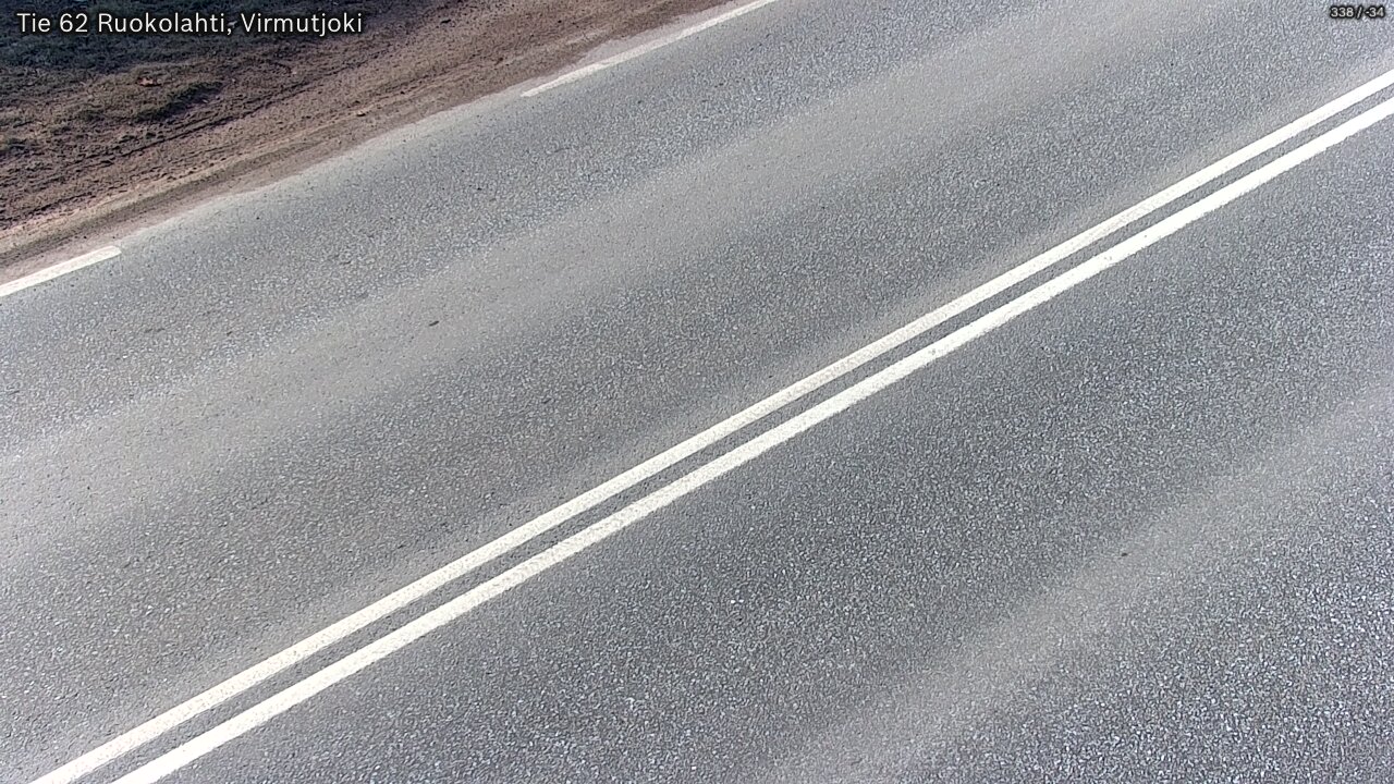 Weather Camera Image Väg 62 Virmutjoki, Ruokolahti, Etelä-Karjala