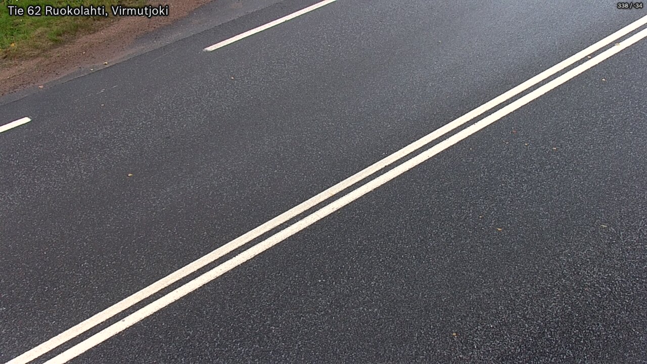 Weather Camera Image Road 62 Virmutjoki, Ruokolahti, Etelä-Karjala