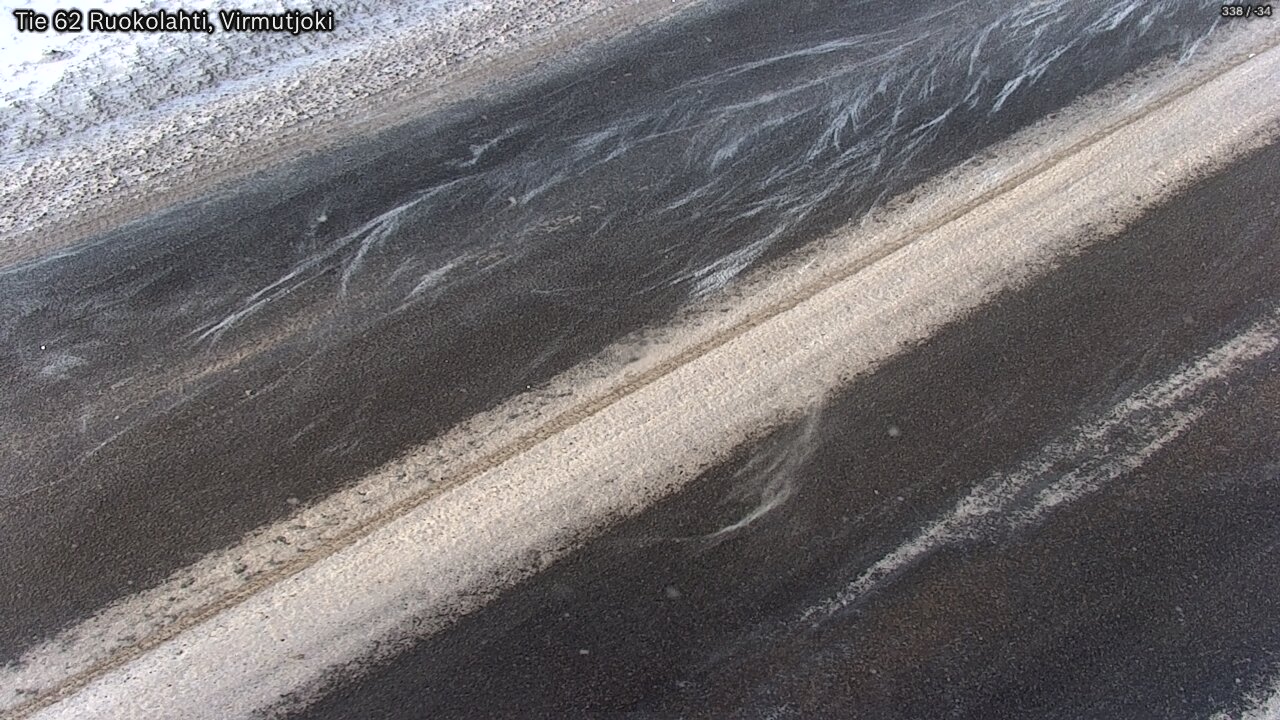 Weather Camera Image Road 62 Virmutjoki, Ruokolahti, Etelä-Karjala