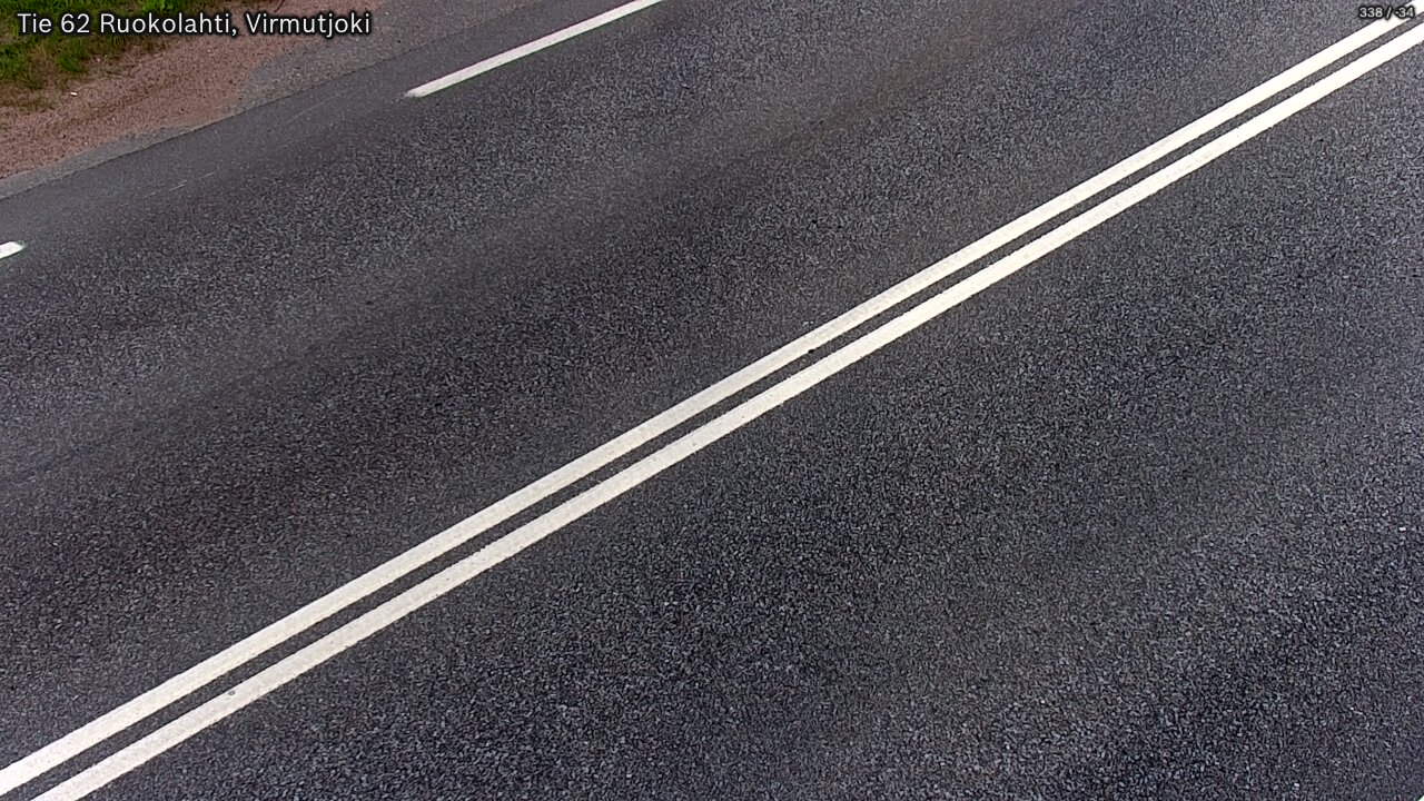Weather Camera Image Road 62 Virmutjoki, Ruokolahti, Etelä-Karjala