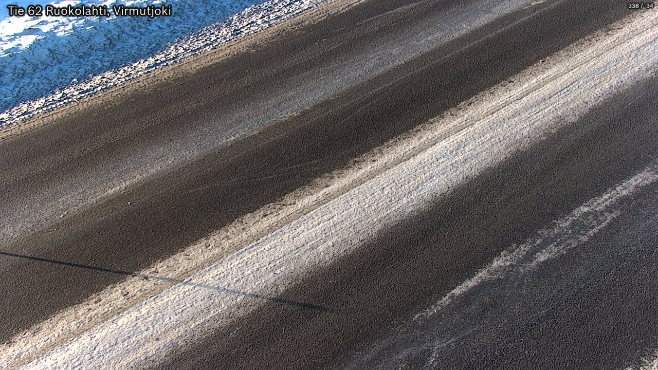 Weather Camera Image Road 62 Virmutjoki, Ruokolahti, Etelä-Karjala