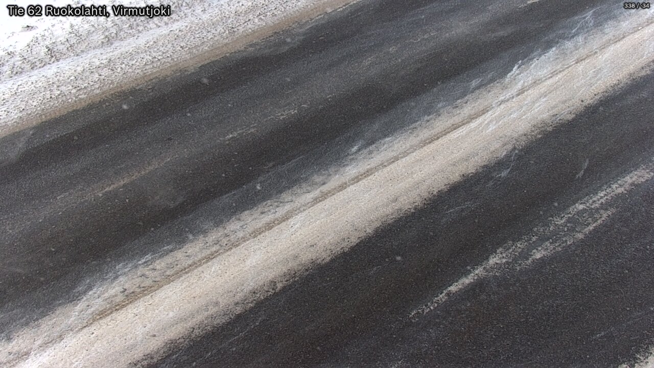 Weather Camera Image Road 62 Virmutjoki, Ruokolahti, Etelä-Karjala