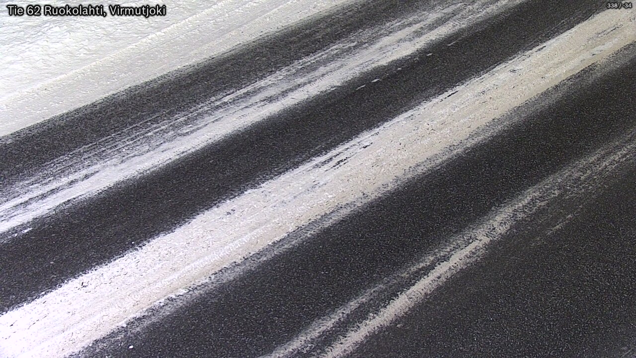 Weather Camera Image Väg 62 Virmutjoki, Ruokolahti, Etelä-Karjala