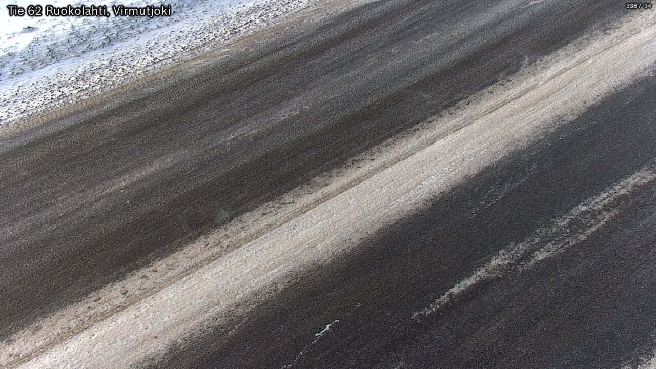 Weather Camera Image Road 62 Virmutjoki, Ruokolahti, Etelä-Karjala
