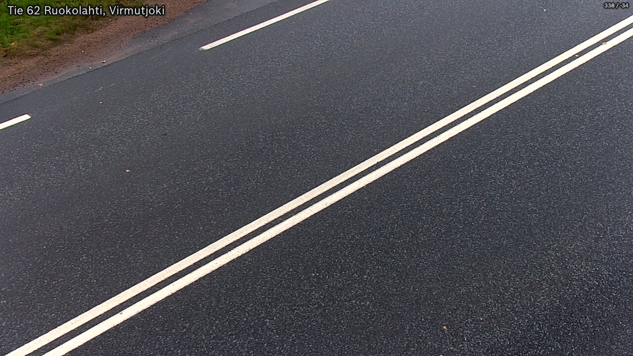 Weather Camera Image Road 62 Virmutjoki, Ruokolahti, Etelä-Karjala