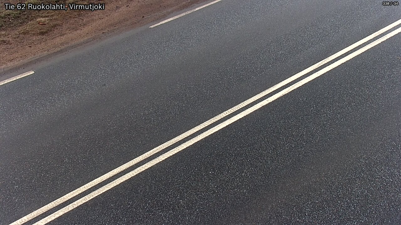 Weather Camera Image Väg 62 Virmutjoki, Ruokolahti, Etelä-Karjala