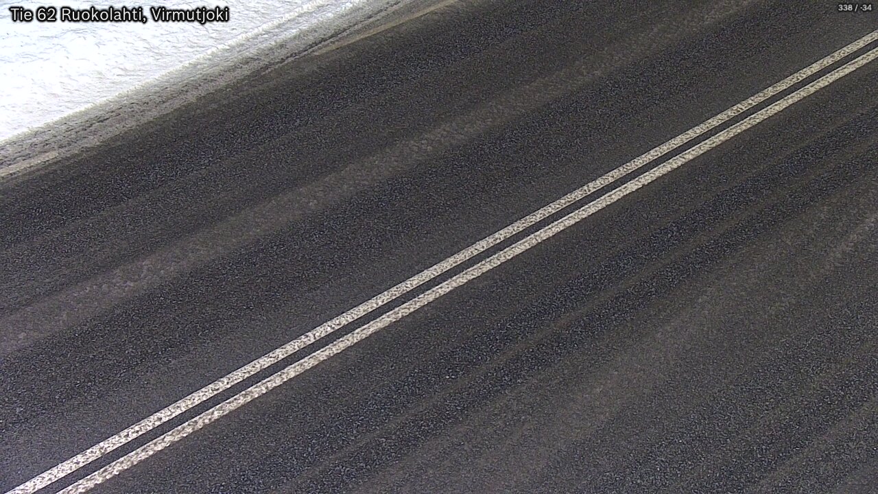 Weather Camera Image Väg 62 Virmutjoki, Ruokolahti, Etelä-Karjala