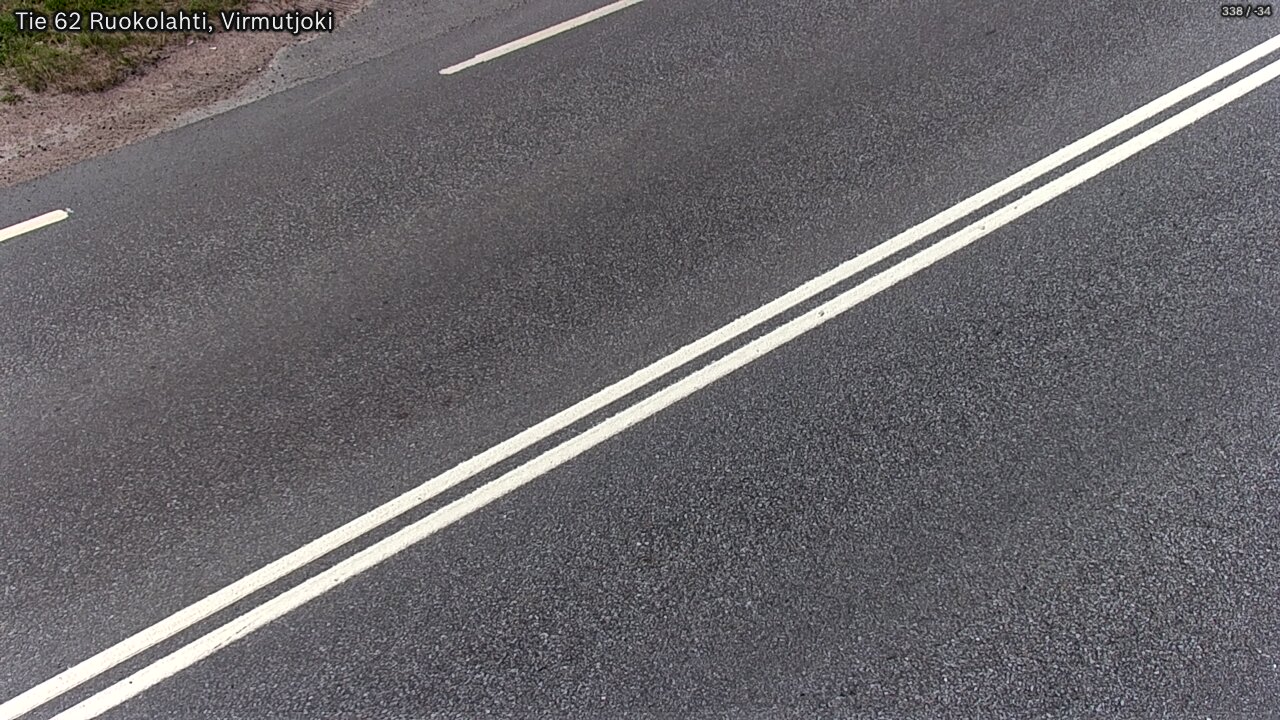 Weather Camera Image Väg 62 Virmutjoki, Ruokolahti, Etelä-Karjala