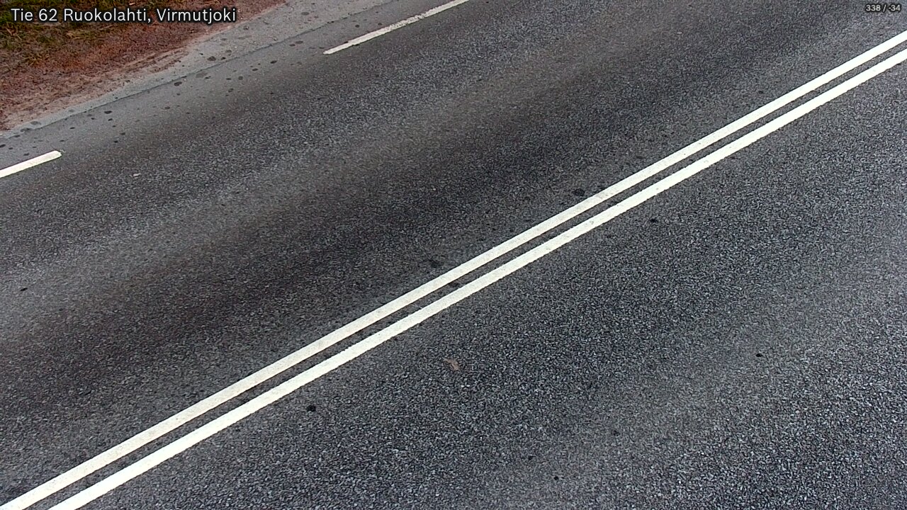Weather Camera Image Road 62 Virmutjoki, Ruokolahti, Etelä-Karjala