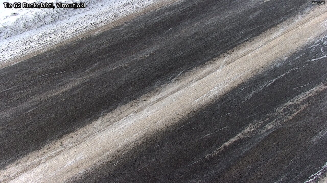 Weather Camera Image Road 62 Virmutjoki, Ruokolahti, Etelä-Karjala