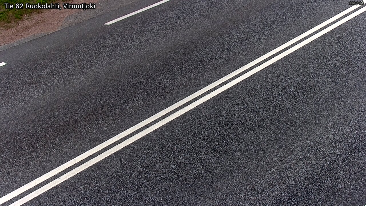 Weather Camera Image Road 62 Virmutjoki, Ruokolahti, Etelä-Karjala